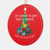 与えることはよいです セラミックオーナメント (左)