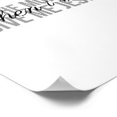 与えイエス(神に感謝引用文) ポスター (角)