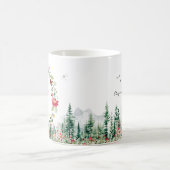 与えイエス | Mountain Wildflower Monogram コーヒーマグカップ (中央)