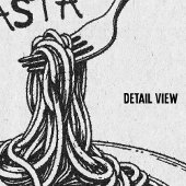 与えイタリアンMe Moreパスタトレンディーレトロポスター ポスター