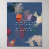 「与えエネルギーが必要な与えエネルギー」 ポスター (正面)