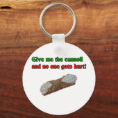 与えカノーリで誰も傷つけない！ キーホルダー (正面)