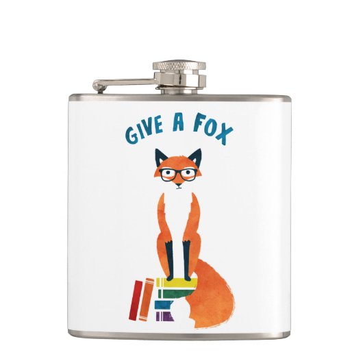 「与えキツネのフラスコ フラスク (正面)