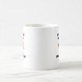 与えキツネ コーヒーマグカップ (中央)