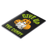 与えハロウィンを果たす ノートブック (左側)