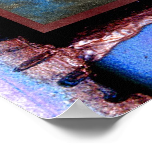 与えハート ポスター (角)