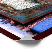 与えハート ポスター (角)