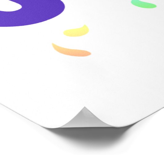 与えハート ポスター (角)