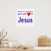 与えハート ポスター (キッチン)