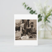 与えベビー彼女のボトルアット6ヴィンテージステレオビュー ポストカード (スタンド正面)