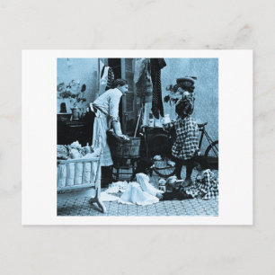 与えベビー彼女のボトルアット6ヴィンテージステレオビュー ポストカード