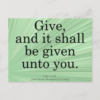 与えルーク6-38 ポストカード