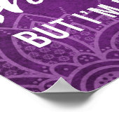 与え上ショッピングは上手ではないおもしろい ポスター (角)