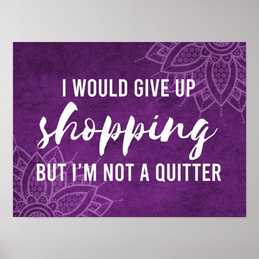 与え上ショッピングは上手ではないおもしろい ポスター (正面)