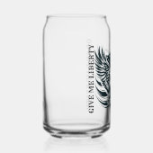 与え与え私の自由または死のデザイン ガラス缶 (右)