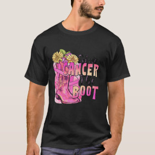 与え乳房とヒマワリ乳房Cがん Tシャツ