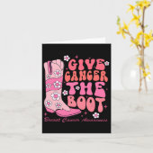 与え乳癌認識度 カード (黄色い花)