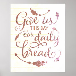 与え今日 ポスター