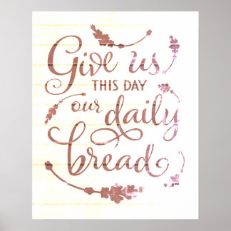 与え今日 ポスター