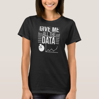 与え全Data Scientist Data Science Premiu Tシャツ