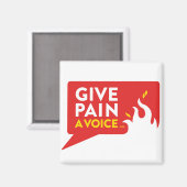 与え声を痛める マグネット (正面/裏面)