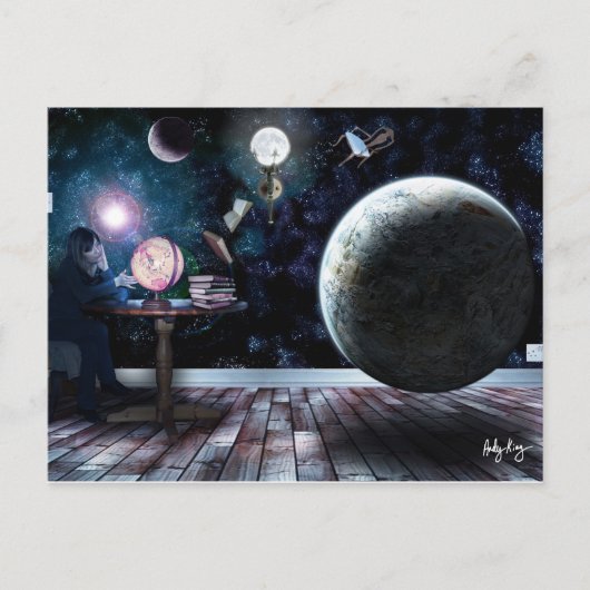 与え宇宙(はがき) ポストカード (正面)