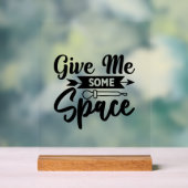 与え宇宙 アクリルサイン (ニュートラル)