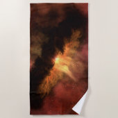 与え宇宙。 ビーチタオル (正面)