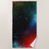 与え宇宙。 ビーチタオル (正面)