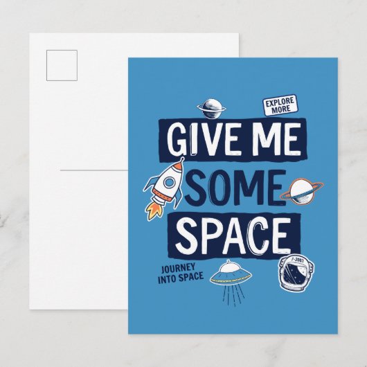 与え宇宙 ポストカード (正面/裏面)