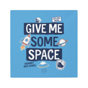 与え宇宙 メタルプリント