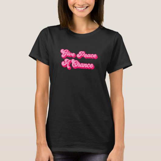 与え平和チャンス2 Tシャツ (正面)