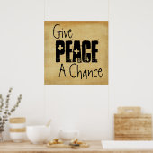 与え平和ポスター ポスター (キッチン)