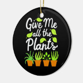 与え庭師 セラミックオーナメント (左)