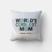 与え心地よいのパーソナライズされた母 クッション (正面)