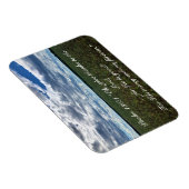 与え感動的感謝してい綿の畑 マグネット (右側)