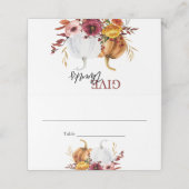 与え感謝していエレガント感謝祭ディナーデコ プレイスカード (外部開封)