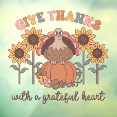 与え感謝していトルコの窓にしがみつく ウィンドウサイン (シート3)