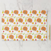 与え感謝していトルコ感謝祭紙ランチョンマット ペーパーパッド (インサイチュ)