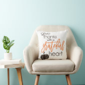 与え感謝していハート クッション (椅子)