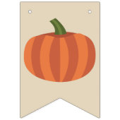 与え感謝していパンプキン バンティングフラッグ (第1の旗)