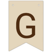 与え感謝していパンプキン バンティングフラッグ (第3の旗)