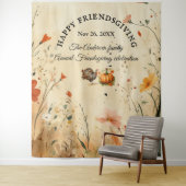 与え感謝していパーティー写真背景 タペストリー (インサイチュ)