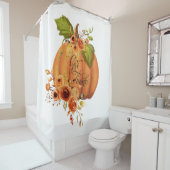 与え感謝していフローラ シャワーカーテン (インサイチュ)