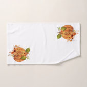 与え感謝していフローラ ハンドタオル (ハンドタオル)