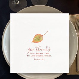 与え感謝していミニマル水の色 スタンダードランチョンナプキン