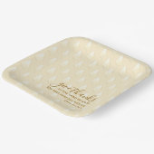 与え感謝していミニマル水彩感謝祭 ペーパープレート (傾斜あり)