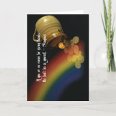 与え感謝してい先住民アメリカインディアン引用文 サンキューカード (正面)