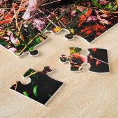 与え感謝してい収穫ホワイトテールバック ジグソーパズル (側面)