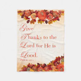 与え感謝してい収集 フリースブランケット